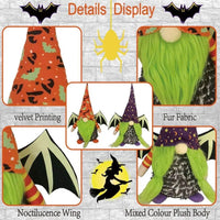 Halloween Glowing Bats Faceless Doll Halloween Decorations