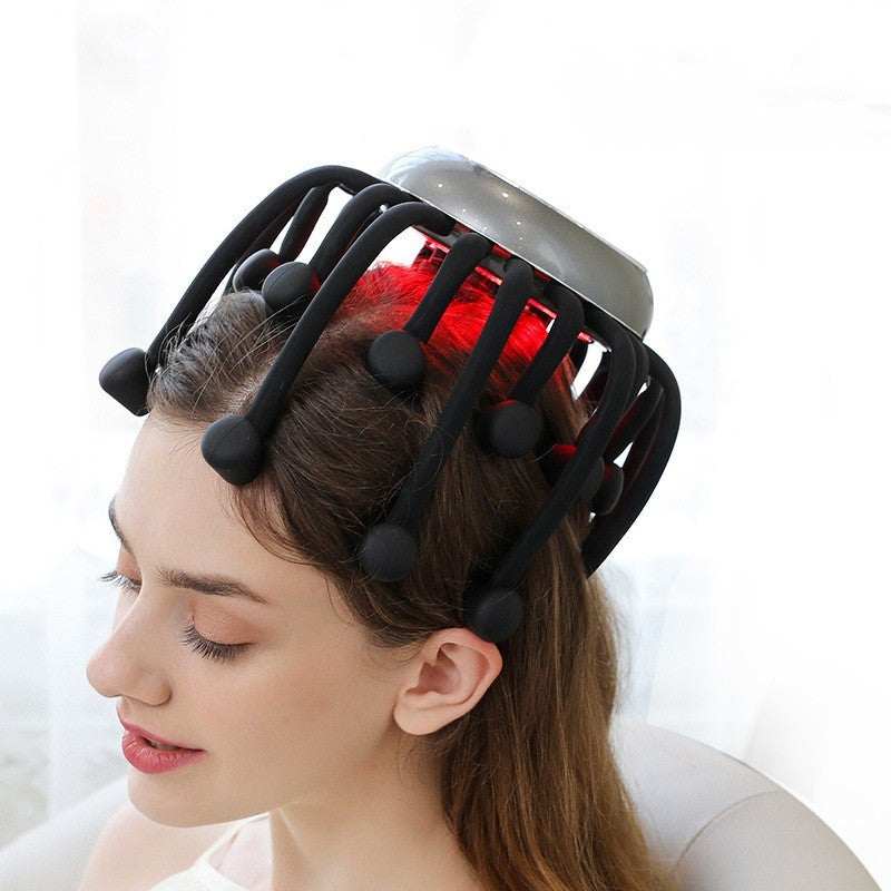 Head Scratching Meridian Dredging  Scalp Head Massager