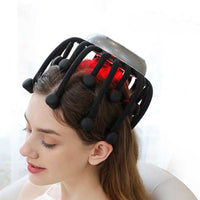 Head Scratching Meridian Dredging  Scalp Head Massager