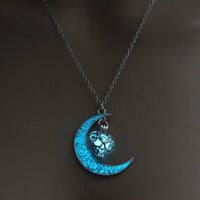 Fashion Trendy Men's Luminous Flame Dragon Necklace jewelry