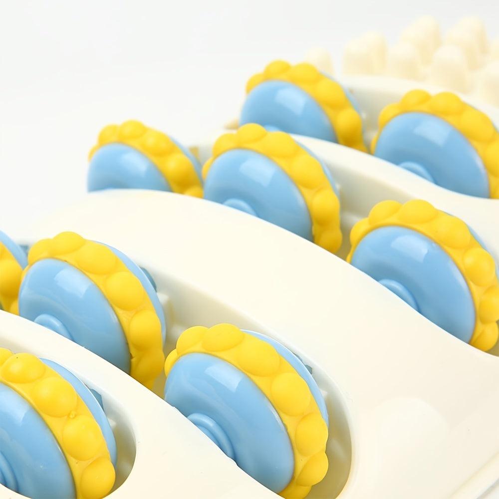 Dual Foot Massager - Wooden Foot Massager - Foot & Heel Massager 