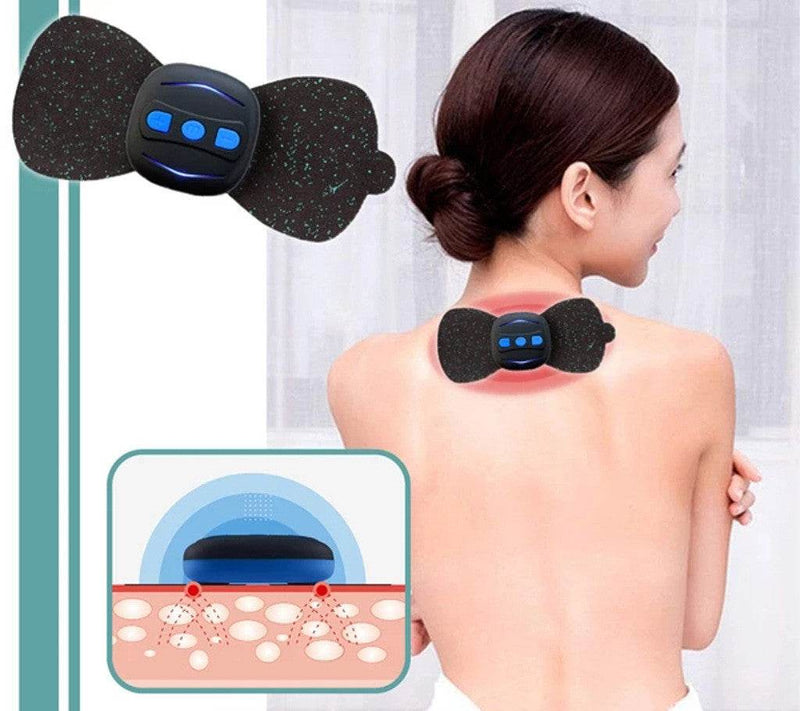 Portable mini neck massager slimming device relieving muscle soreness with USB power