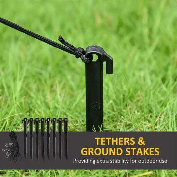 Inflatable Halloween Archway with LED lights in yard