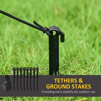 Inflatable Halloween Archway with LED lights in yard