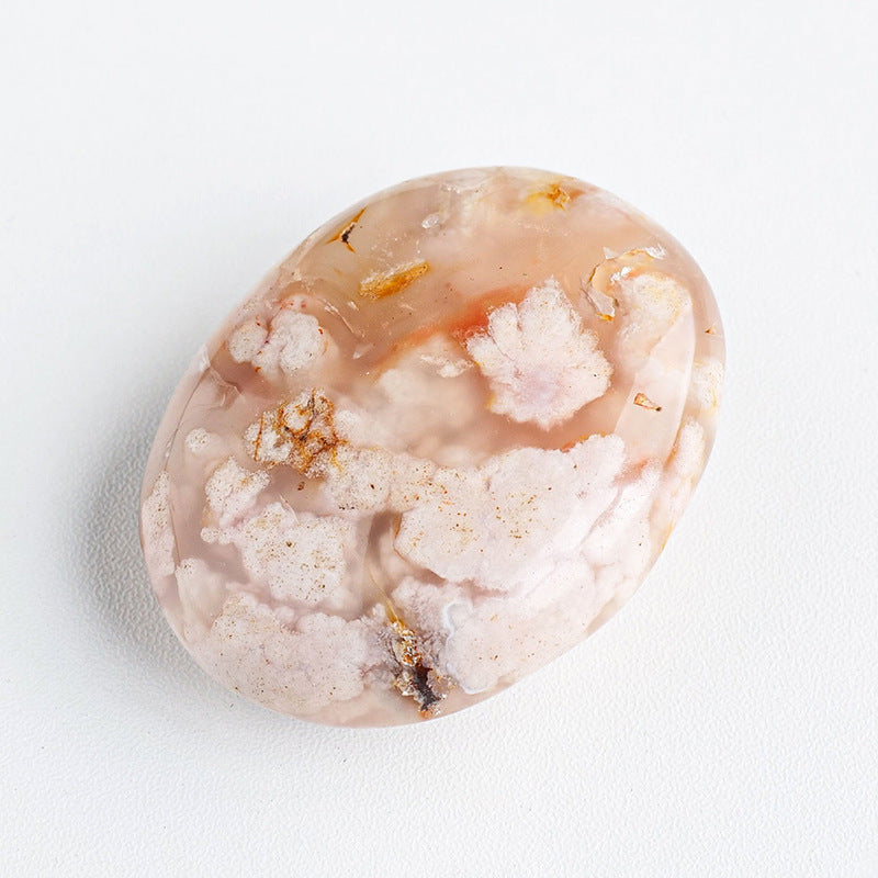 Natural Crystal Hot Compress Oval Stone