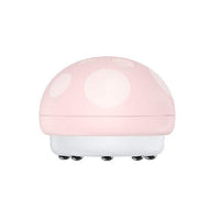 Pink electric Stone Gua Sha scraping massager with rechargeable battery and 3 gear settings