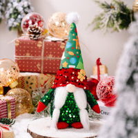 Christmas Fabric Decor - Faceless Doll Ornament for Holiday Decor