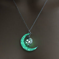 Fashion Trendy Men's Luminous Flame Dragon Necklace jewelry