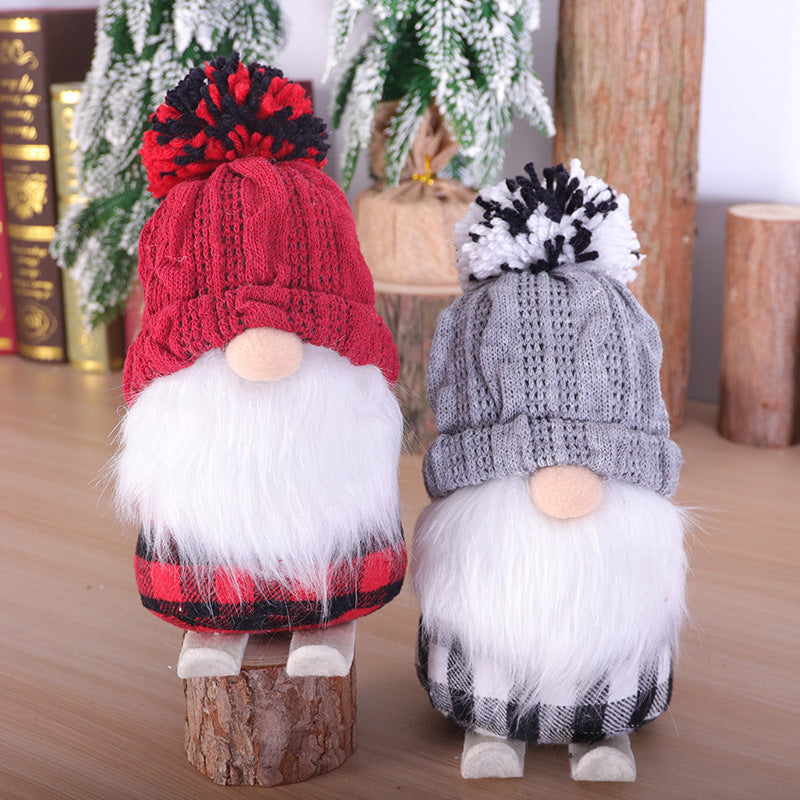 Christmas Decoration Supplies Ski Doll - Small Ornaments for Festive Decor