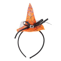 Halloween headband party costume accessory with pumpkin design