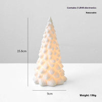 Ceramic Christmas Tree Desktop Luminous Holiday Decoration