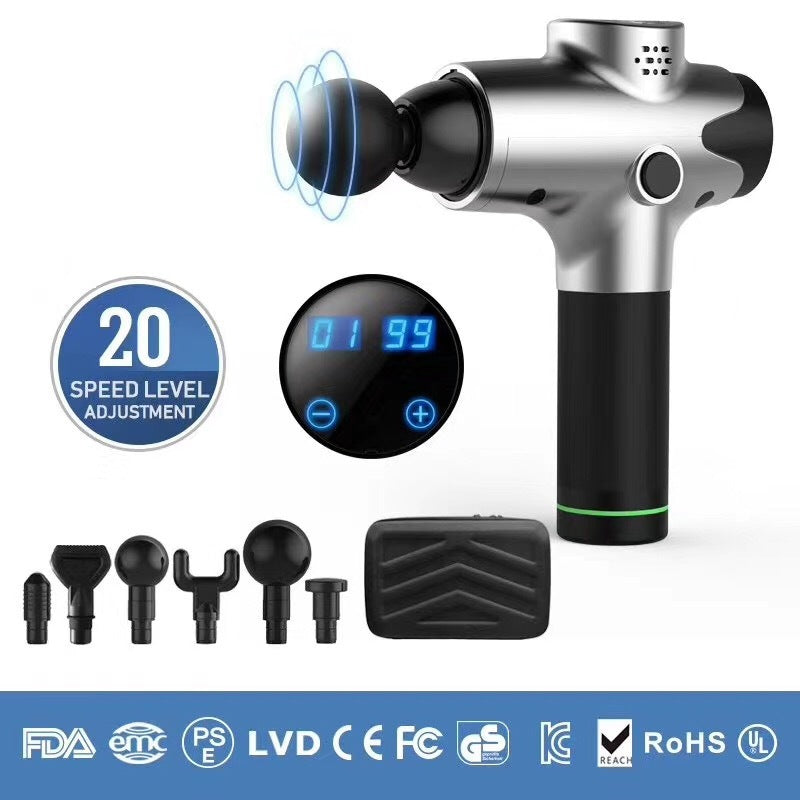 Massage Gun Fitness Equipment Fascia Muscle Recovery Tool