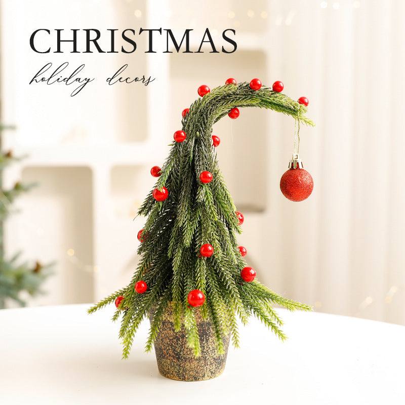 Wry Neck Christmas Tree ornaments DIY Christmas decoration