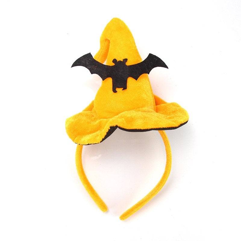 Halloween headband party costume accessory with pumpkin design